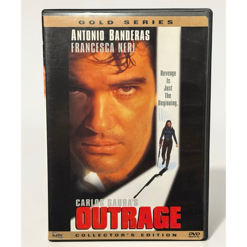 Carlos Saura’s Outrage DVD‎ Antonio Banderas Gold Series Edition English dubbed